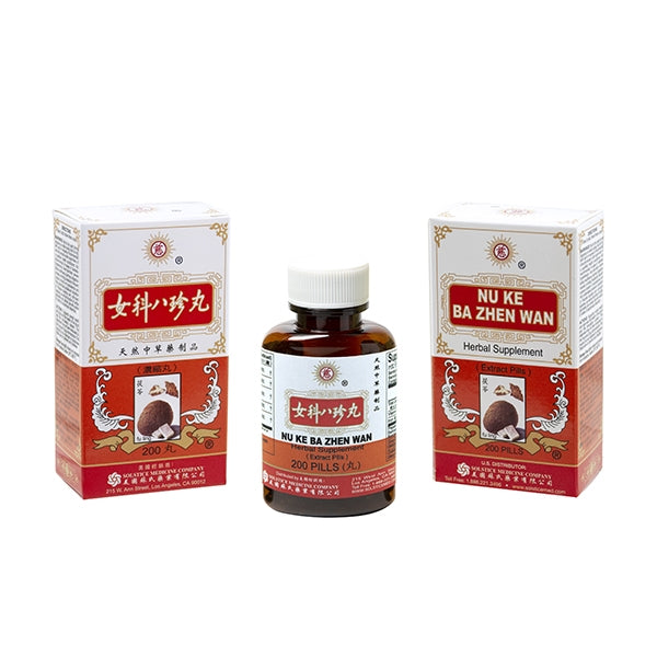 NU KE BA ZHEN WAN, 200 pills