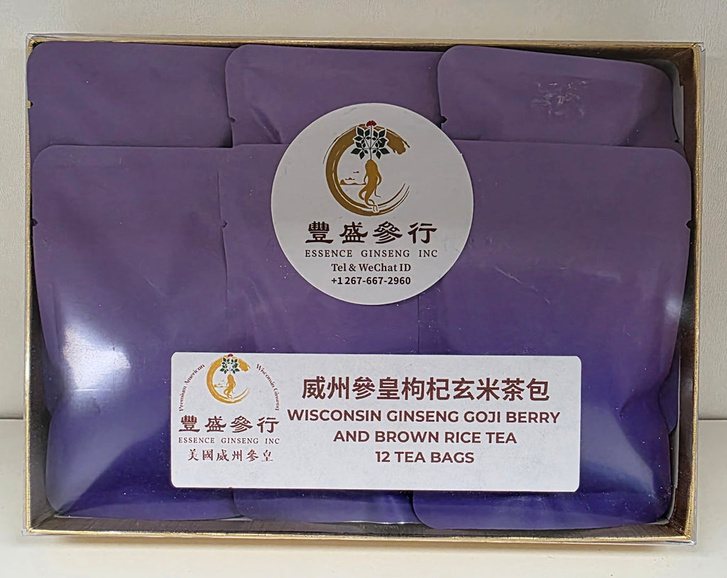 Wisconsin Ginseng Gojiberry and Brown Rice Tea