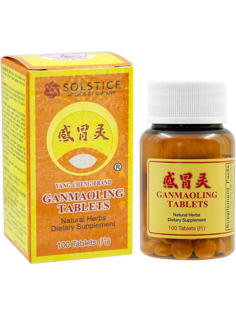 GANMAOLING, 100 Tablets, Cold and Flu